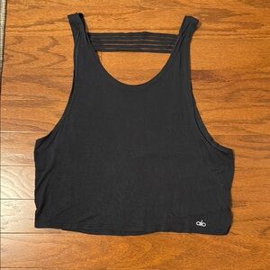 ALO Yoga Women's Black Tank Top